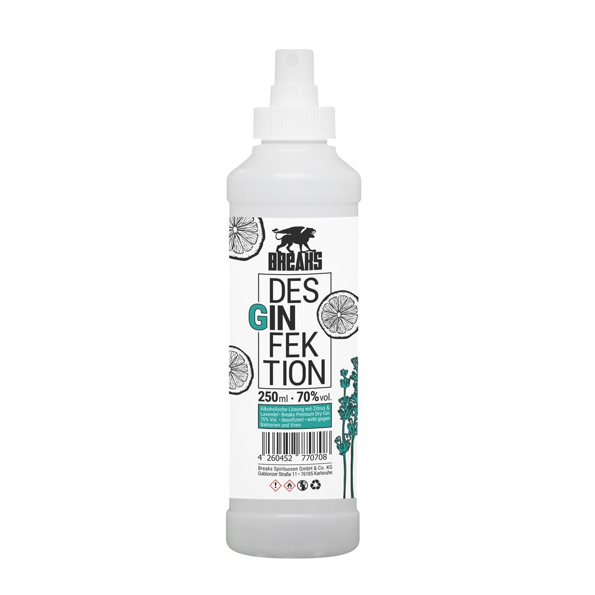 Breaks DesGinfektion 250ml