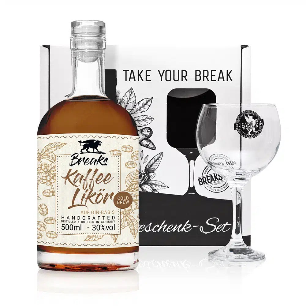 Geschenk-Set Gin 500 ml + Glas