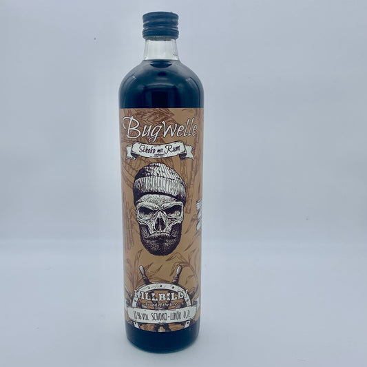 HILLBILLY Bugwelle Schoko mit Rum verfeinert • 18%vol. • 0,7l
