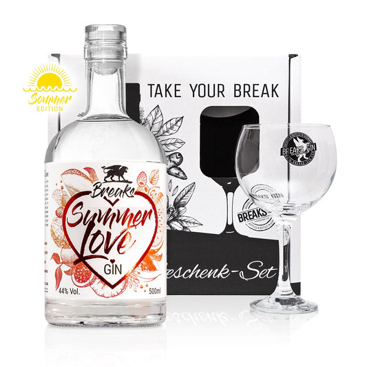 Geschenk-Set Gin 500 ml + Glas