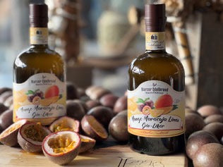 Mango Maracuja Limes GIN Likör aus der Harzer Edelbrand Manufaktur