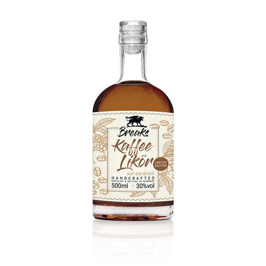 Kaffee Likör Gin 500ml -Kaffee-Likör auf Gin-Basis-