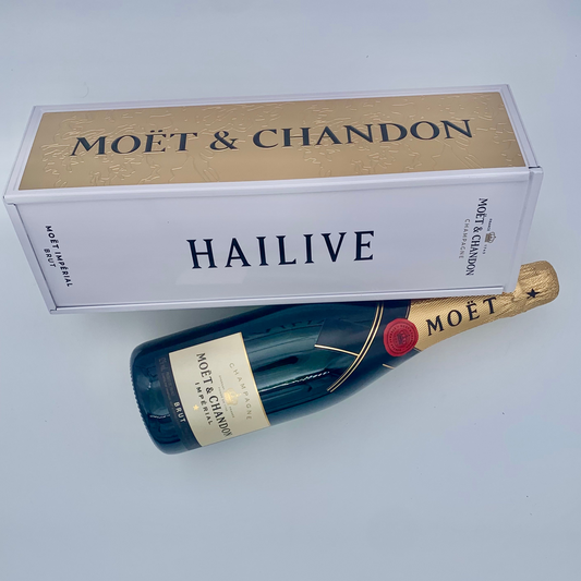 Moèt & Chandon Geschenkbox - HaiLive 12%- 750 ml